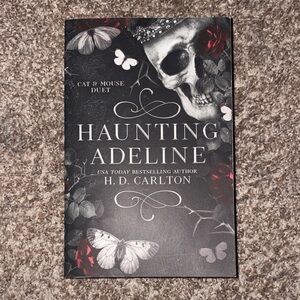 Haunting Adeline Book - Black and Red Cover